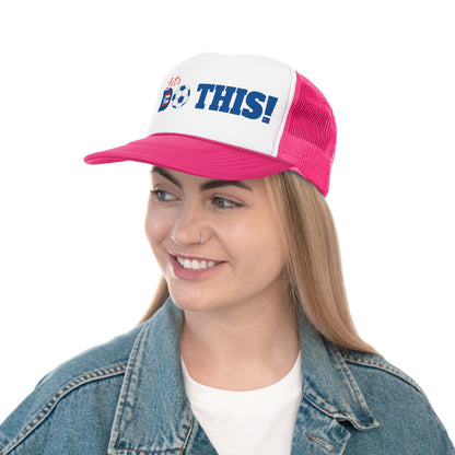 Let's Do This Soccer Puerto Rican Pride Trucker Caps FREE SHIPPING