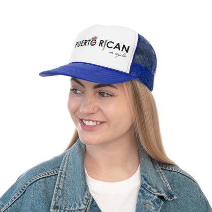 Puerto Rican con Orgullo Bandera Puerto Rican Pride Trucker Caps FREE SHIPPING