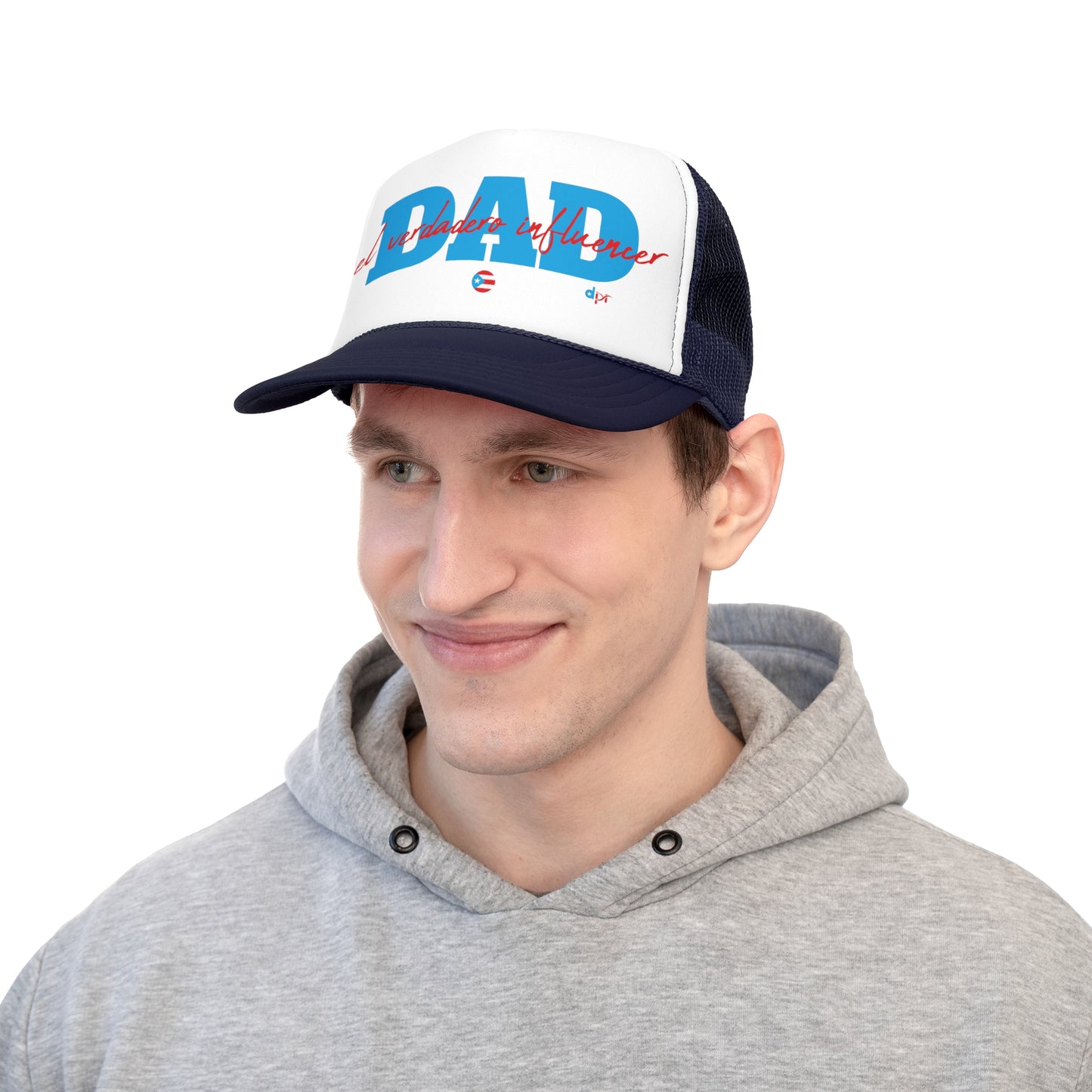 DAD El Verdadero Influencer Puerto Rican Pride Trucker Caps FREE SHIPPING