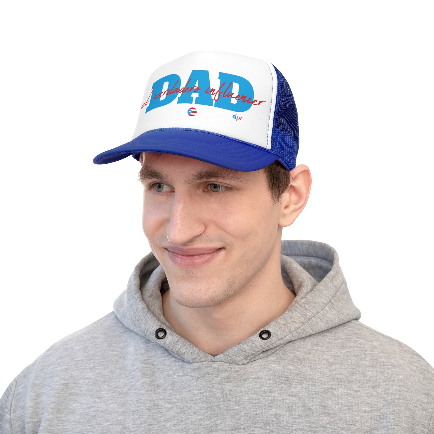 DAD El Verdadero Influencer Puerto Rican Pride Trucker Caps FREE SHIPPING