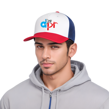 Soy De Puerto Rico Puerto Rican Pride Trucker Caps FREE SHIPPING
